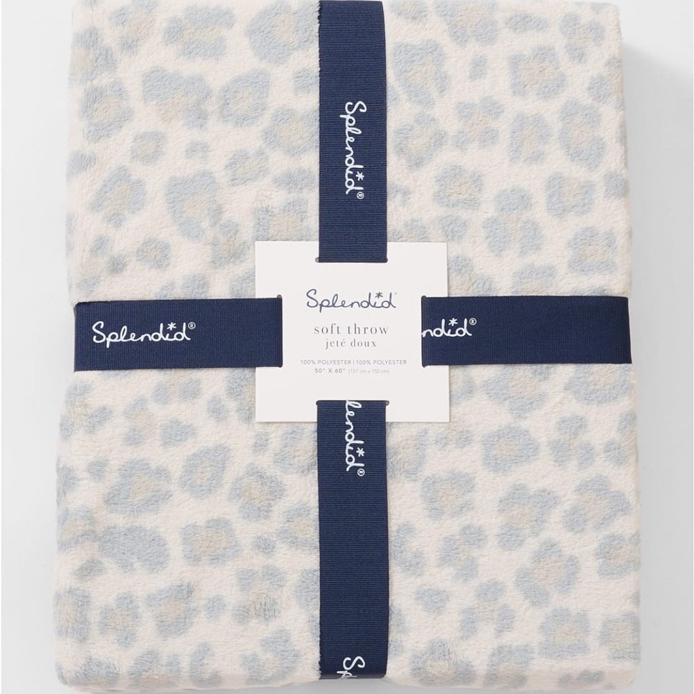 Splendid Soft Throw Leopard - Picture 2 of 4